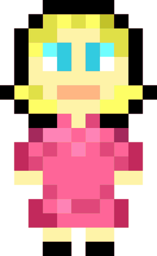 Ragazza di pixel