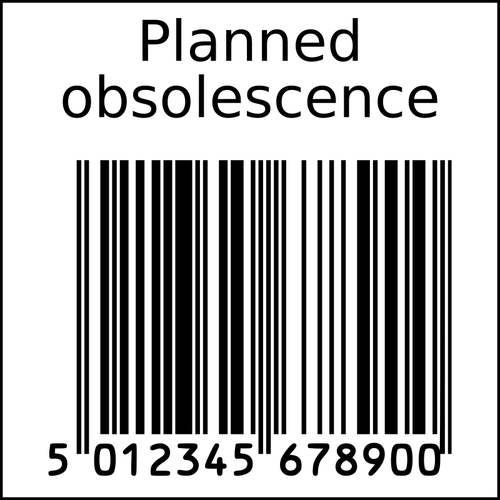 Código de barras de obsolescencia programada