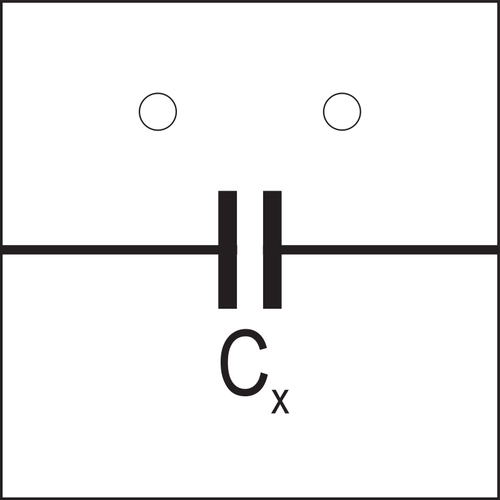 Schematisch symbool silhouet