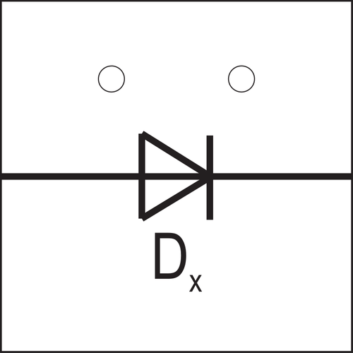 플러그인 다이오드 Dx