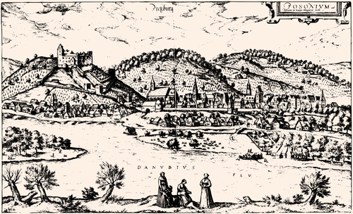 Bratislava vuonna 1588