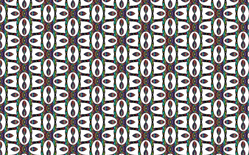 프리즘 무지개 빛 패턴