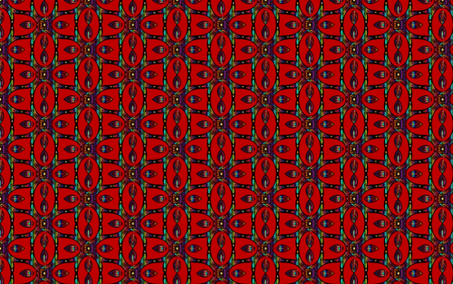 赤いタイル パターン ベクトル