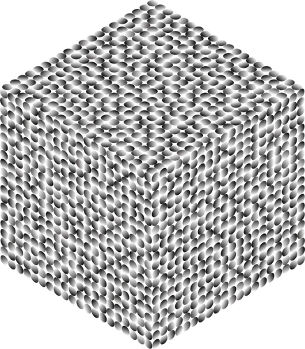 घन में प्रिज्मीय isometric हलकों