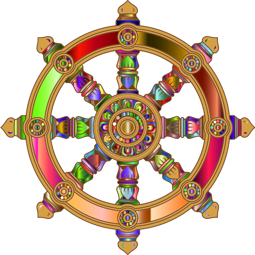 Prismatic dharma wheel