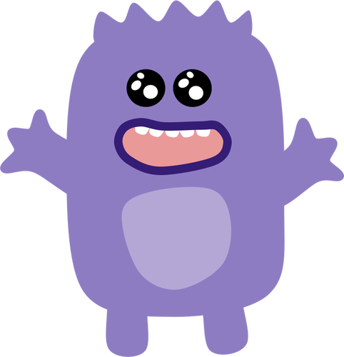 Monstruo morado