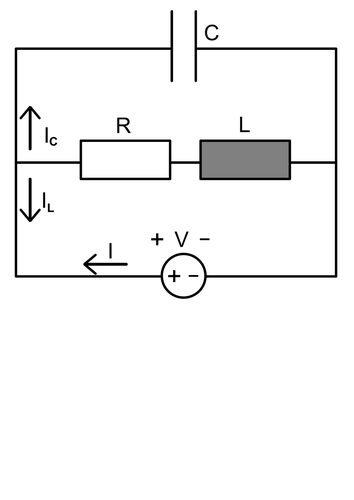 Hybrid elektrisk krets