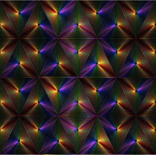 Gráficos vectoriales de patrón rico del arco iris