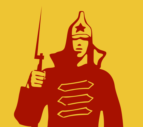 Clipart de jeune soldat de l