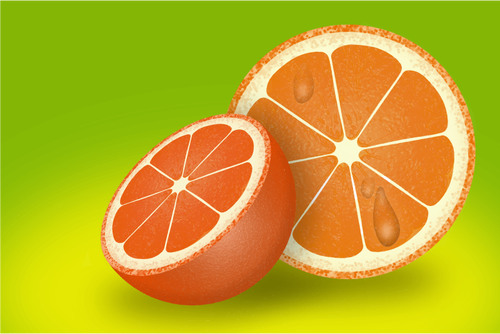 Sliced orange