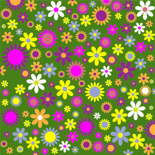 꽃 배경 패턴