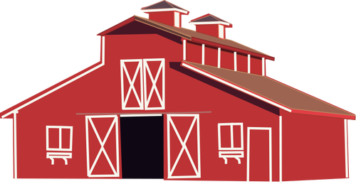 Farm house vektor ClipArt