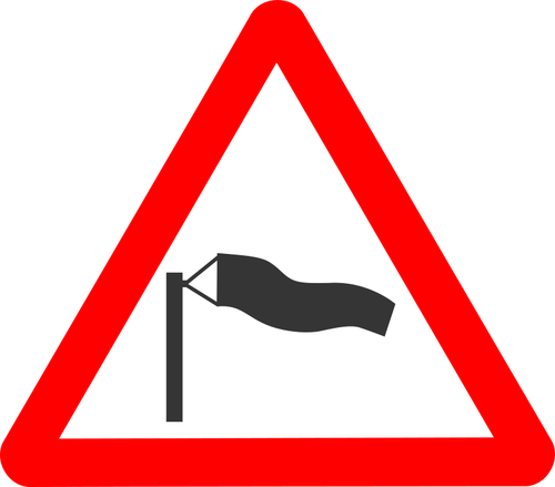 Vent de travers roadsign