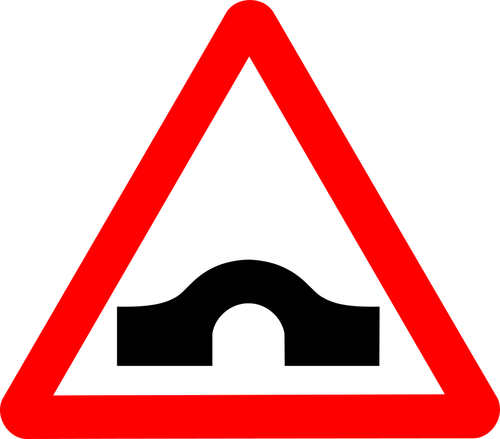 Humpback road sign