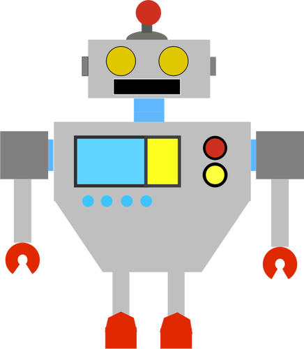 Gambar berwarna robot