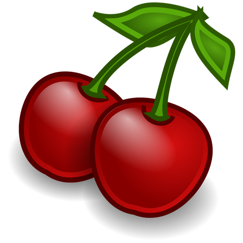 Kirsebær vektor illustrasjon