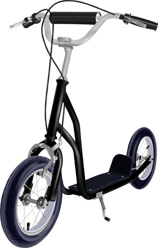 Sparka scooter vektor illustration