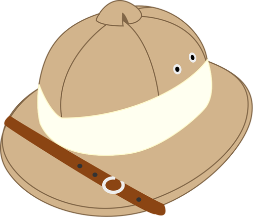 Salakot hat vector image