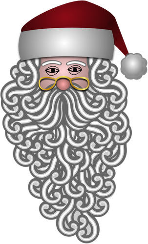 Vettore di Babbo Natale