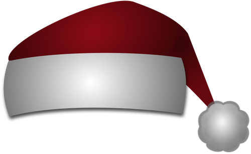 Klobouk Santa Claus vektorový obrázek