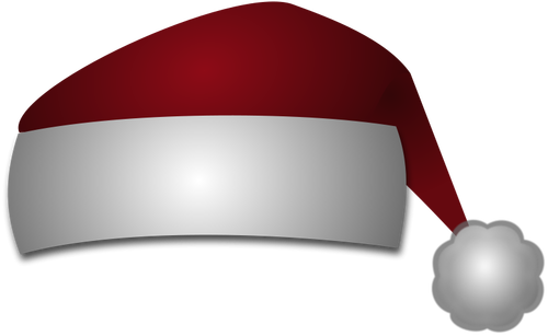 Sombrero de Santa Claus vector de la imagen