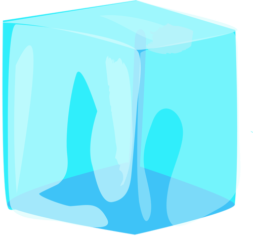 Ice cube vektor klip seni