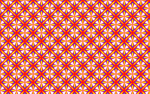 Plynulé barevné geometrický vzor