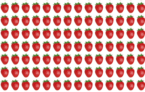 Erdbeer-Muster