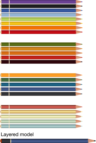 Crayons à colorier