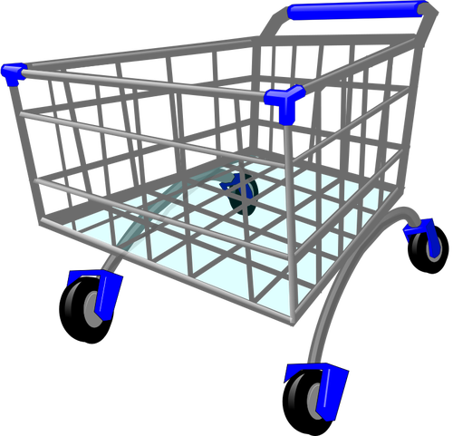 Shopping Cart-Vektor-illustration