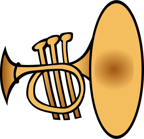 Trumpet vector clip art