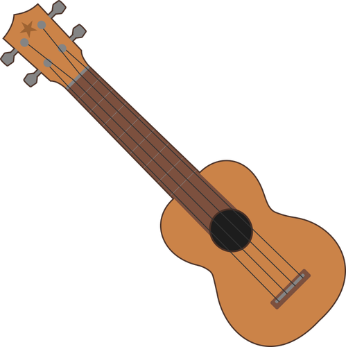 Contorno simples ukulele