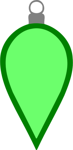 Yeşil şenlikli dekorasyon