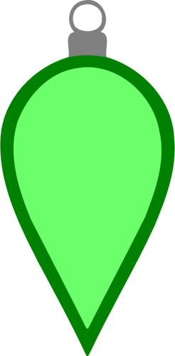 Green festive decoration