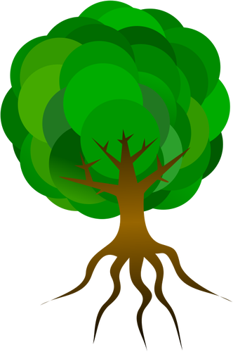 Drzewo ilustracja wektorowa