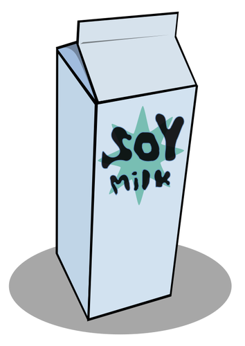 콩 우유 판지