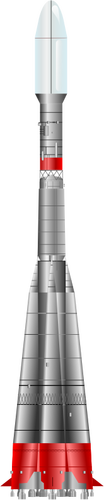 Soyuz foguete vetor clip-art