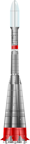 Soyuz roketi vektör küçük resim