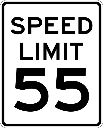 Speed limit 55