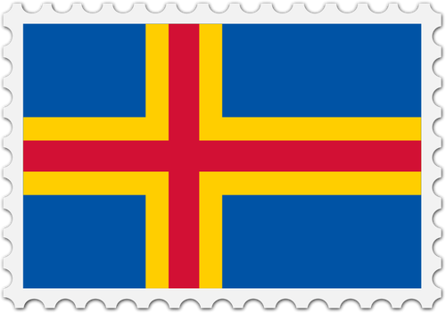 Aland vlag symbool