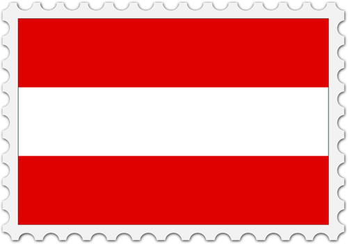 Sello de bandera de Austria