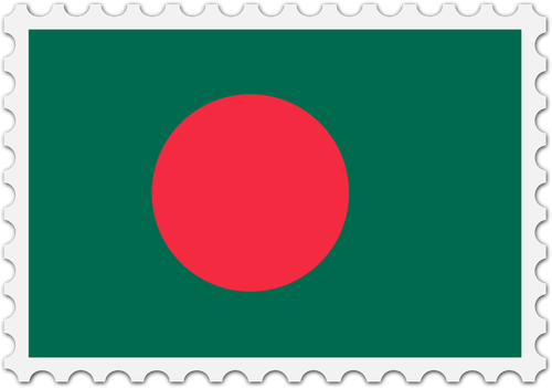 バングラデシュ国旗スタンプ