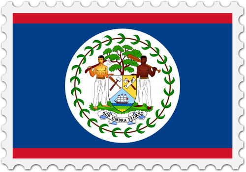 Belize bayrağı görüntü