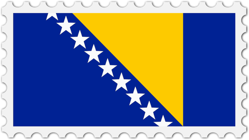Bosnisch-herzegowinischen Flagge