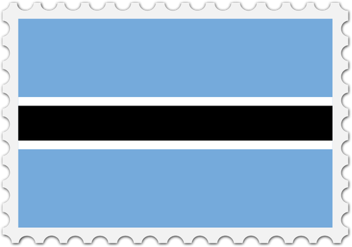 Razítko vlajka Botswany