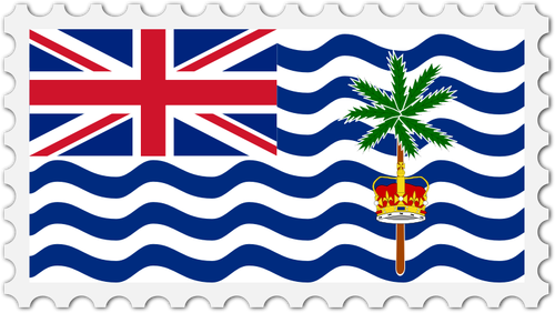 Bandera del territorio británico del océano Índico