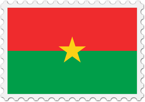 Gambar bendera Burkina Faso