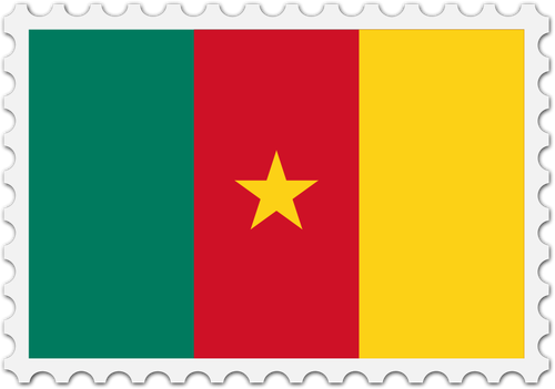 Bollo della bandierina di Camerun