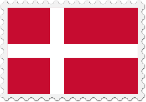 Danmark flagga bild