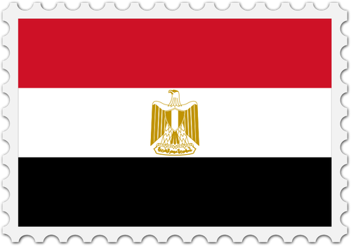 Ägypten-Flagge-Bild